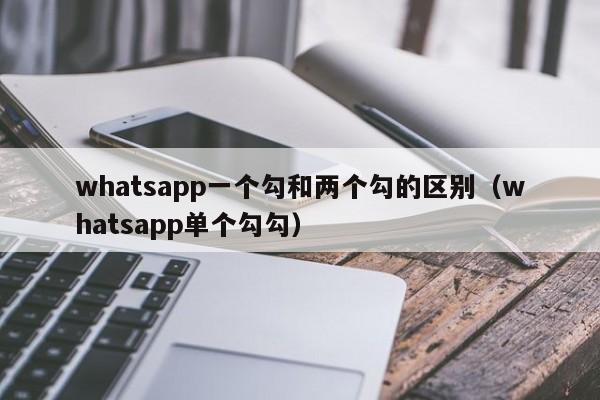 WhatsApp顯示單鉤是什麼意思？