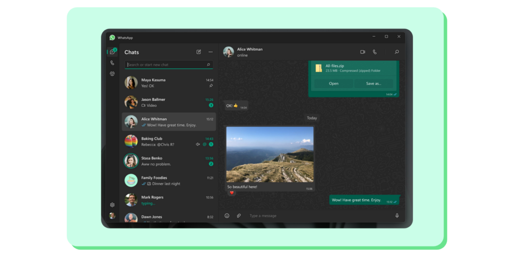 如何在電腦上用Whatsapp？