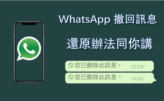 如何檢視WhatsApp被撤回的資訊？