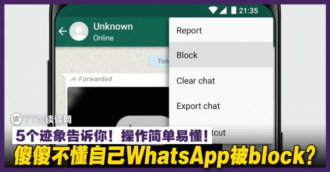 新手必看：WhatsApp被拉黑的表現