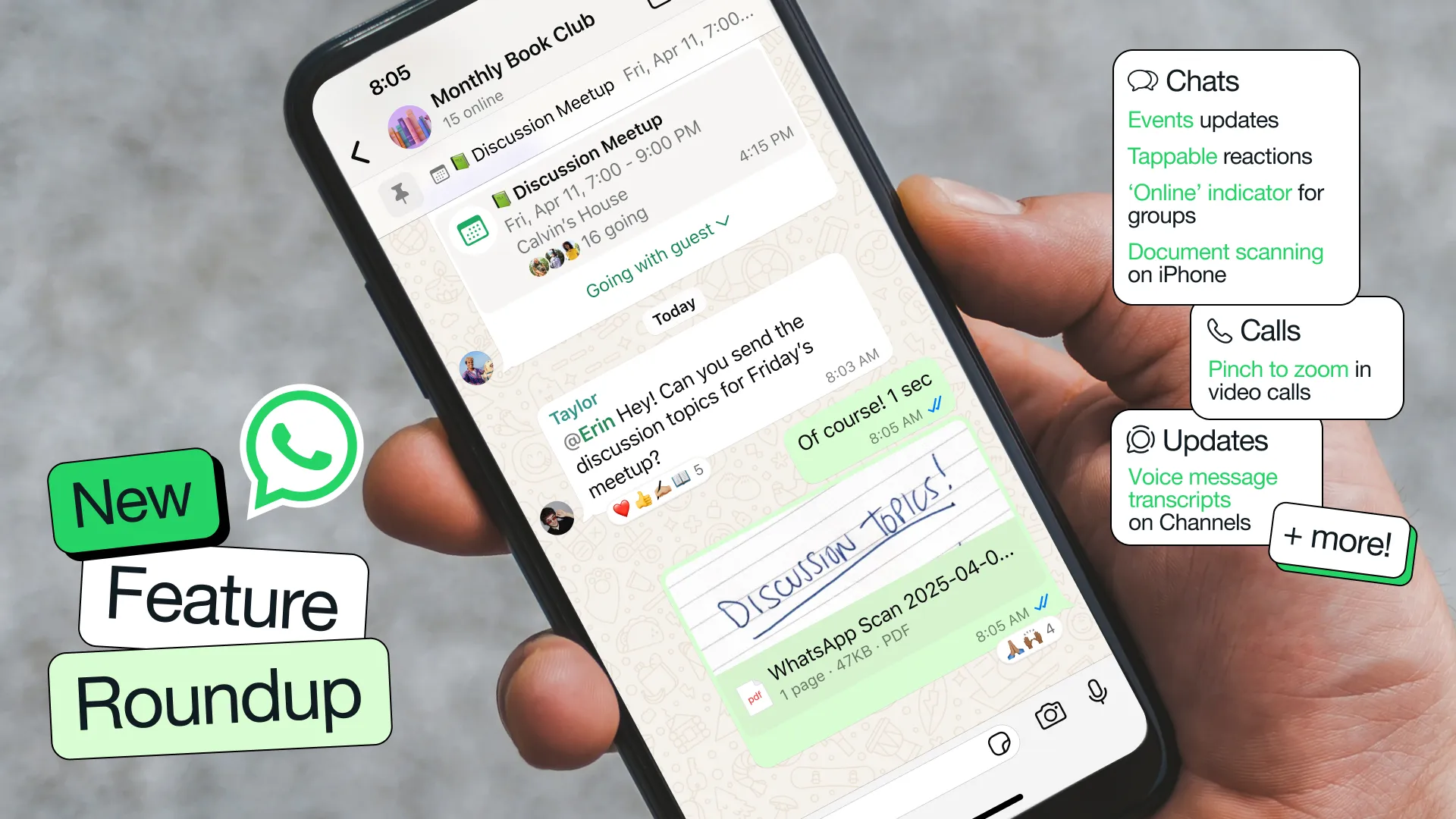 WhatsApp聊天已讀標誌解析