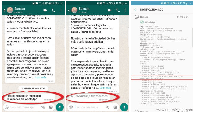 WhatsApp刪除後的訊息可恢復嗎