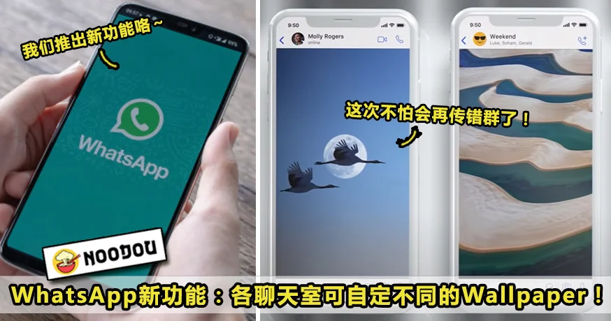 想讓聊天更有風格?教你更換 WhatsApp 聊天背景與主題顏色