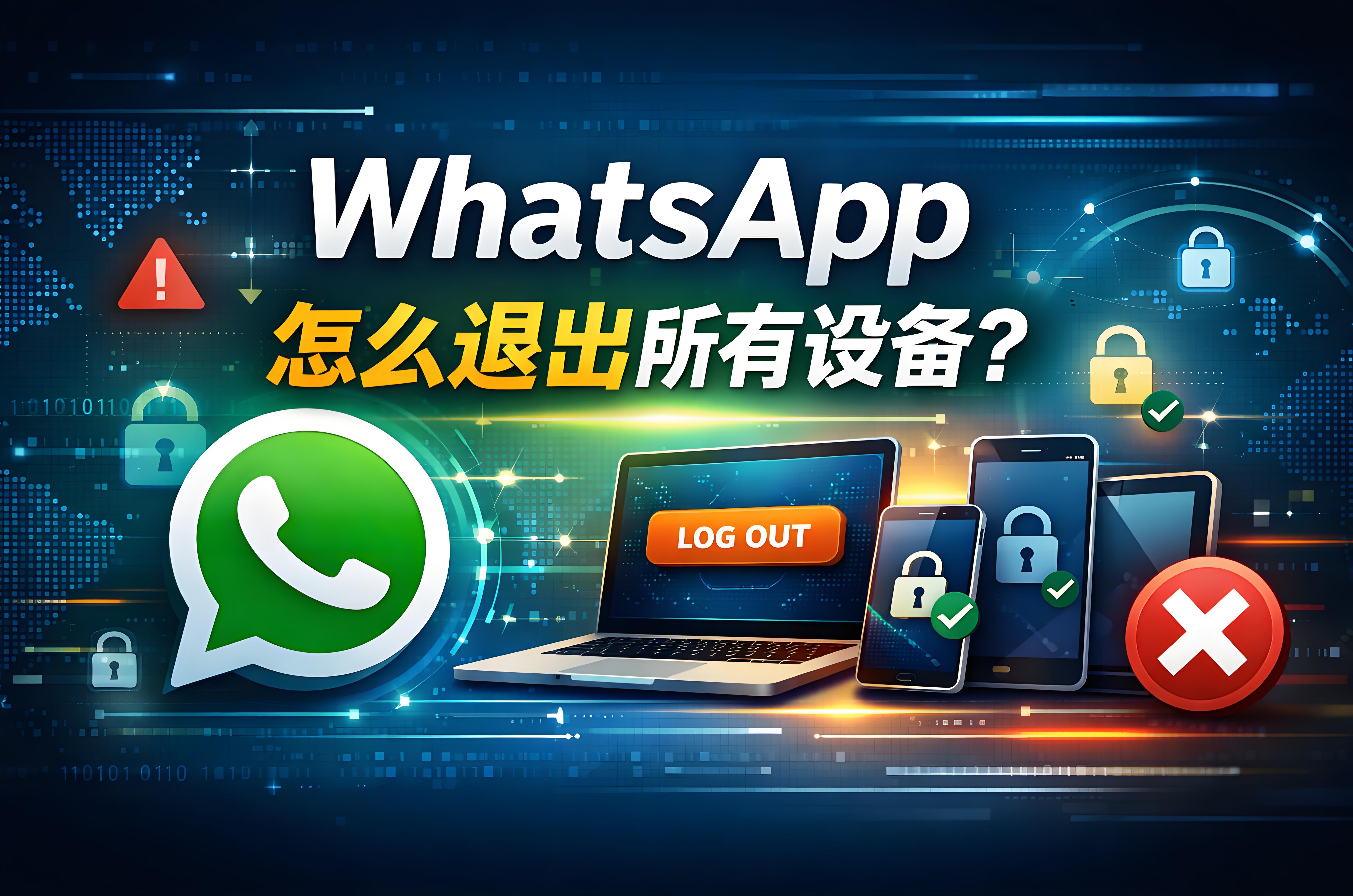 WhatsApp退出所有裝置有哪些技巧？