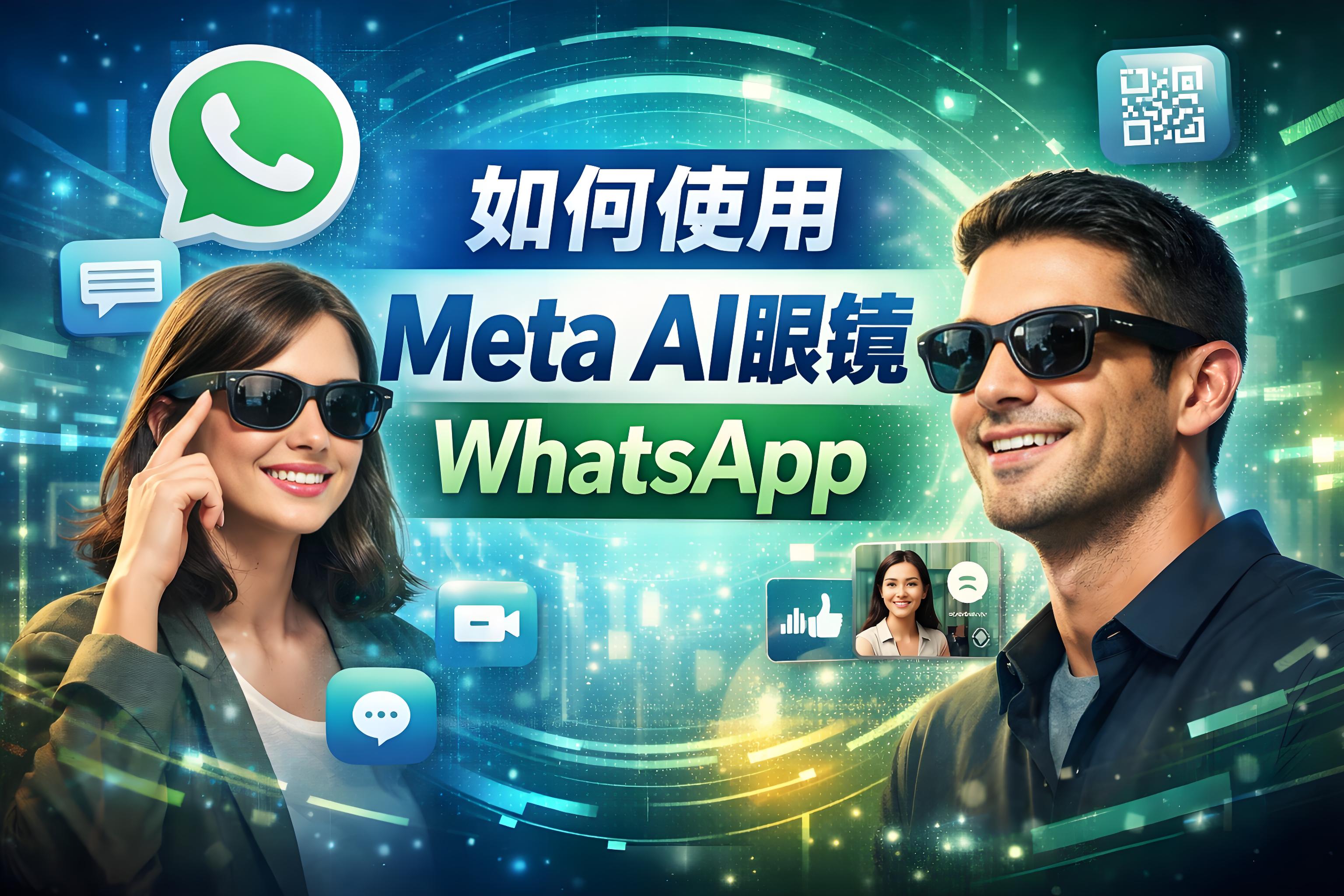 WhatsApp的Meta AI眼鏡如何實用？